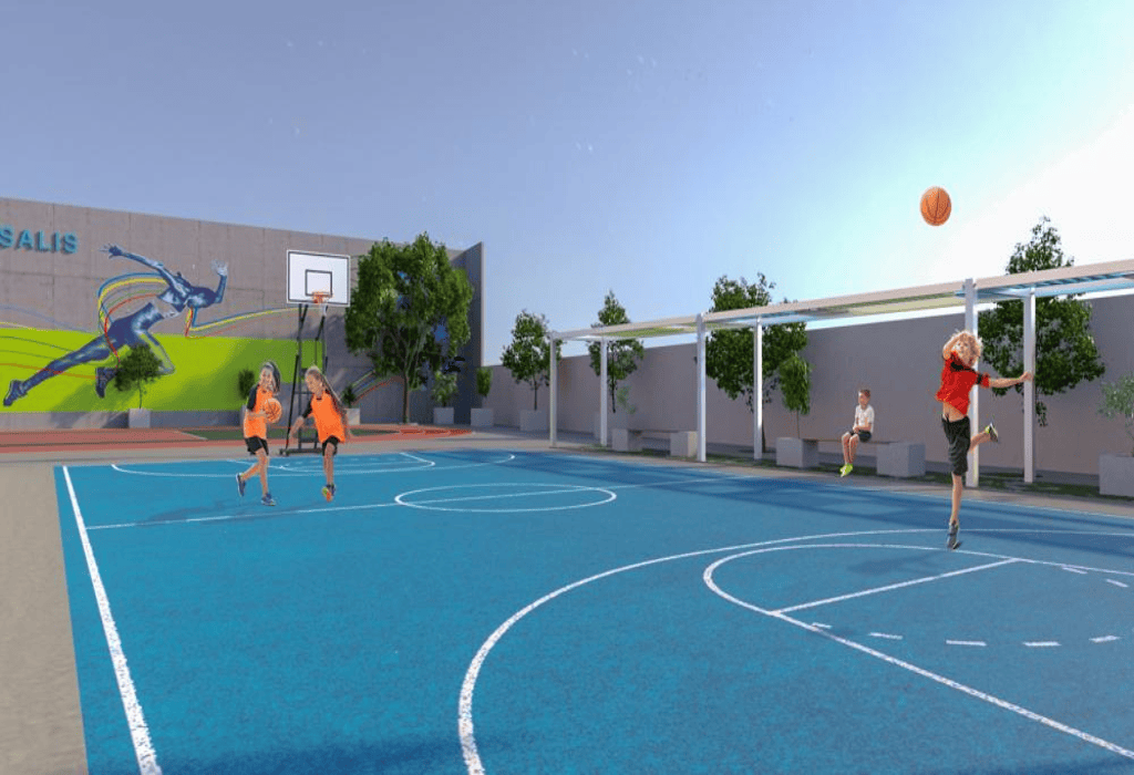 Terrain de basket
