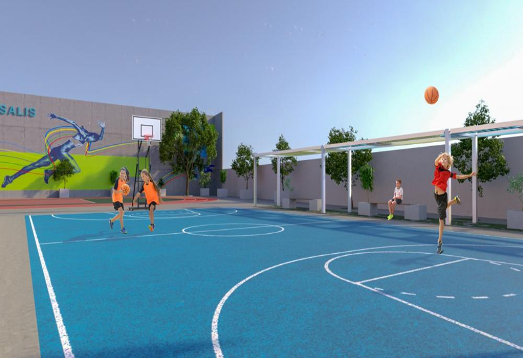 Terrain de basket